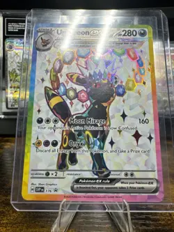 Pokemon TCG Umbreon EX SVP 176 Black Star Promo Full Art Near Mint - Image 2