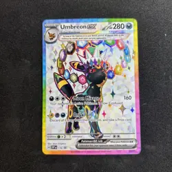 Pokemon TCG Umbreon EX SVP 176 Black Star Promo Full Art Near Mint - Image 1