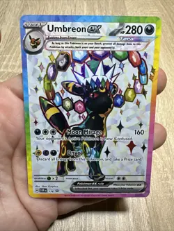Pokemon TCG Umbreon EX SVP 176 Black Star Promo Full Art Near Mint - Image 1