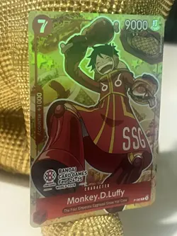 Monkey.D.Luffy (Bandai Card Games Fest 24-25) P-080 One Piece Promotion - Image 1