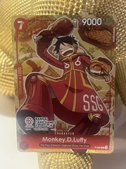 Monkey.D.Luffy (Bandai Card Games Fest 24-25) P-080 One Piece Promotion - Image 2