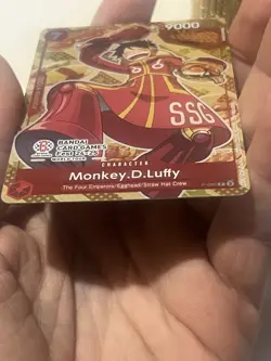 Monkey.D.Luffy (Bandai Card Games Fest 24-25) P-080 One Piece Promotion - Image 5