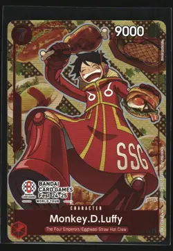 Monkey.D.Luffy (Bandai Card Games Fest 24-25) One Piece Promotion Cards #P-080 - Image 1