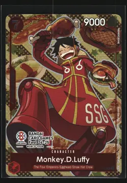 Monkey.D.Luffy (Bandai Card Games Fest 24-25) One Piece Promotion Cards #P-080 - Image 1