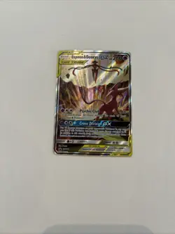 Pokemon TCG Espeon & Deoxys GX SM240 Black Star Promo Holo Card - Image 1
