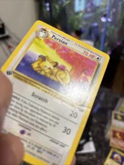 Persian Jungle 42/64 1st Edition Pokemon Card - Image 4