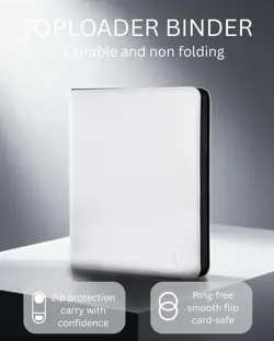 Toploader Binder - Holds 288+ TopLoaders for Cards, 9 Pocket Loader Binders - Image 2