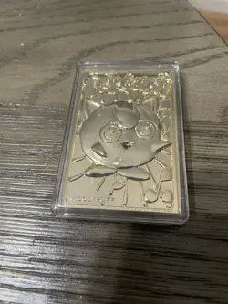 Jigglypuff 1999 Pokemon 23K Gold-Plated Burger King Nintendo Promo Trading Card - Image 1