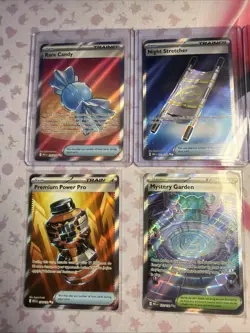 Lot Of 8 Pokemon Trainer Item Cards From Mixed Sets All Great Condition NM - Image 2