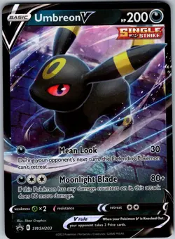 Umbreon V Promo SWSH: Sword & Shield Promo Cards SWSH203 NM - Image 1