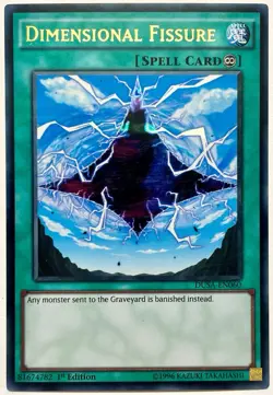 DUSA-EN060 Dimensional Fissure - Ultra Rare 1st Edition Near Mint YuGiOh Card - Image 1