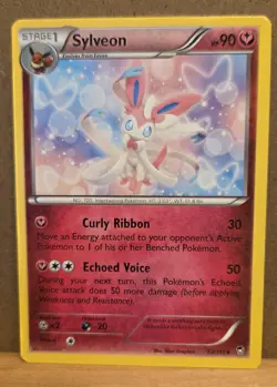 Sylveon Furious Fists 72/111 Rare non-holo LP - ungraded Pokemon Card - Image 1