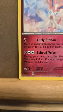 Sylveon Furious Fists 72/111 Rare non-holo LP - ungraded Pokemon Card - Image 4