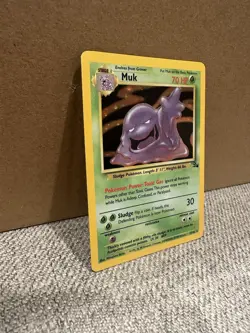 Pokemon Card - Muk 13/64 Fossil Set Holo Rare Vintage WOTC - Image 2