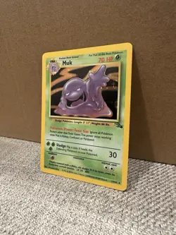 Pokemon Card - Muk 13/64 Fossil Set Holo Rare Vintage WOTC - Image 3