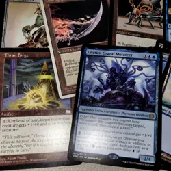 Custom COMMANDER DECK 100 English MTG Cards. **Unctus Grand Metatect ARTIFACTS* - Image 1