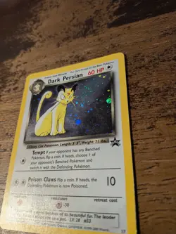 Dark Persian Pokemon Card WOTC Black Star Promo #17 Holo Rare 2000 - Image 2