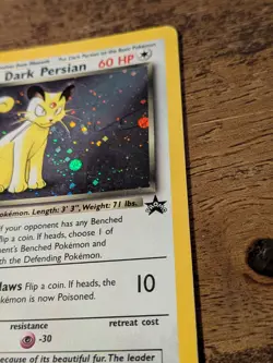 Dark Persian Pokemon Card WOTC Black Star Promo #17 Holo Rare 2000 - Image 3