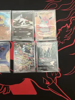 Set Of 10 Pokemon Holos From Scarlet And Violet Era And Mega All Cards NM - Image 3