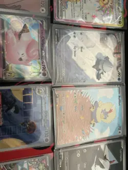 Set Of 10 Pokemon Holos From Scarlet And Violet Era And Mega All Cards NM - Image 5