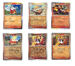 SKELEDIRGE EVOLUTION LINE [Z] | 6 Card Lot Fuecoco | All Holo or Rev | NM/M - Image 1