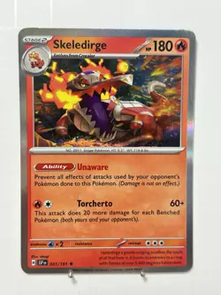 SKELEDIRGE EVOLUTION LINE [Z] | 6 Card Lot Fuecoco | All Holo or Rev | NM/M - Image 4