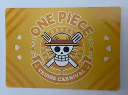 VINSMOKE SANJI SSR No.2-003 Carnival Cruise ONE PIECE Anime CCG Collectible Card - Image 2