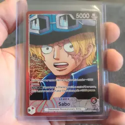 Sabo Alt Art OP13-004 L Carrying on His Will ONE PIECE Card Game ENGLISH ALT L - Image 1