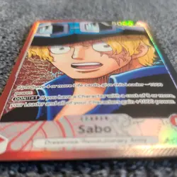 Sabo Alt Art OP13-004 L Carrying on His Will ONE PIECE Card Game ENGLISH ALT L - Image 5