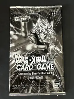 Championship Silver Card Pack Prize Promo 2023 Vol.1 Dragon Ball Super DBS TCG - Image 1
