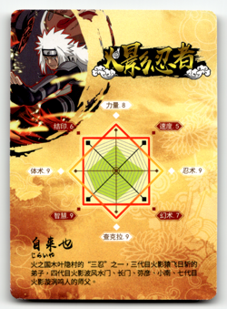 Naruto - Jiraiya - SSR Gold Prism - Japanese Card - Image 2