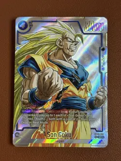 Son Goku - SB02-023 Alternate Art Manga Booster 02 Dragon Ball Card English - Image 2