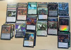 Lot Of 36 MTG From Recent Sets -Rares, Uncommons, Foils, Borderless, And More! - Image 1