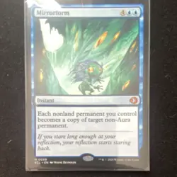 Wizards of the Coast Magic: The Gathering Mirrorform Instant Blue 4UU 059 - Image 1