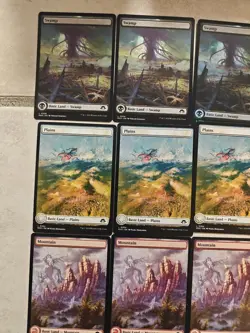 MTG Magic, MH3 Modern Horizons 3 Foil And Non foil land Lot Of 29 - Image 2