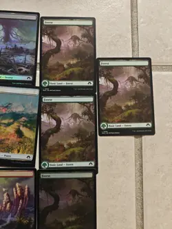MTG Magic, MH3 Modern Horizons 3 Foil And Non foil land Lot Of 29 - Image 5