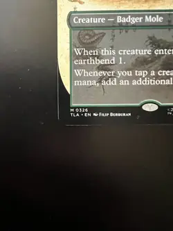 Badgermole Cub (Borderless) Avatar: The Last Airbender Regular - Image 5