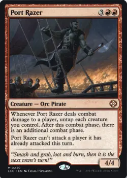 MTG Port Razer Normal NM Commander: The Lost Caverns of Ixalan Magic 230 - Image 1