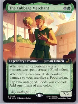 The Cabbage Merchant MTG Avatar: The Last Airbender: Extended Art Foil 0203 - Image 1