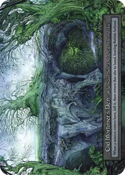 Sorcery: Contested Realm Old Mortimer's Den Unique Regular NM (GT) - Image 1