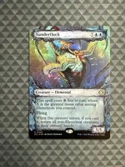 MTG Sunderflock #0309 Foil Showcase Rare Lorwyn Eclipsed (ECL) - Image 1