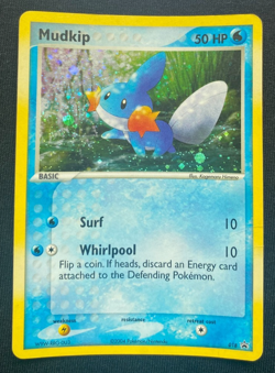 Mudkip 018 Black Star Promo Holo Pokemon Card TCG MP - Image 1