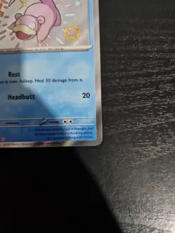 Slowpoke 116/091 Paldean Fates Baby Shiny Pokemon Card Pokemon TCG - Image 4