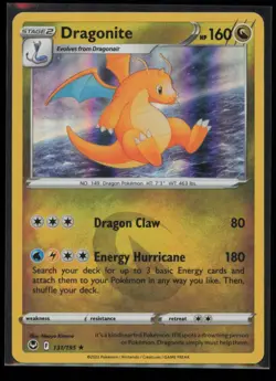 Dragonite 131/195 Pokemon Silver Tempest Rare Near Mint Holo - Image 1