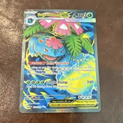 Pokemon TCG Mega Venusaur EX 155/132 Me01: Mega Evolution Holo Ultra Rare 380HP - Image 1
