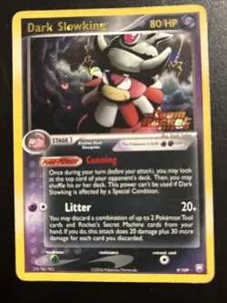 Dark Slowking Reverse Holo Stamped EX Team Rocket Returns 9/109 Pokemon TCG - Image 1