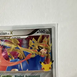 2019-2023 Pokemon SWSH Black Star Promos Zacian LV.X #SWSH135 - Image 3