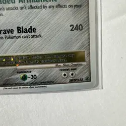 2019-2023 Pokemon SWSH Black Star Promos Zacian LV.X #SWSH135 - Image 5