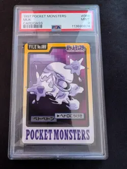 PSA 9 Muk Japanese Carddass No. 089 Pokemon 1997 - New Cert! - Image 1