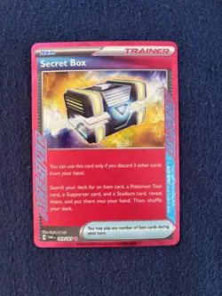 Pokemon TCG Holo Secret Box 163/167 Twilight Masquerade Ace - Image 1